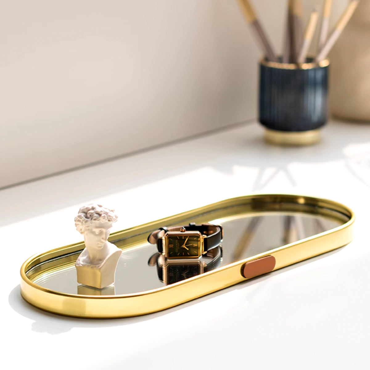 Luna Luxe Mirror Tray