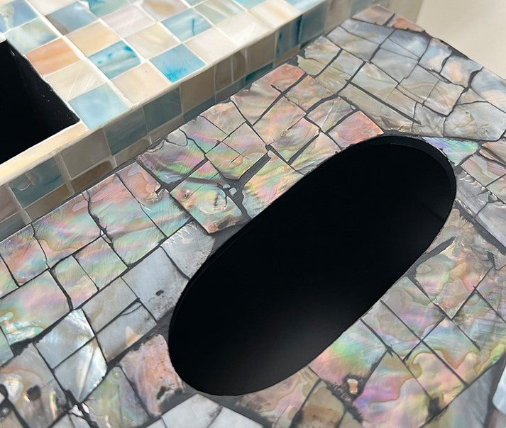 Mother-of-pearl Tissue Box