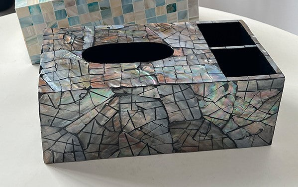 Mother-of-pearl Tissue Box