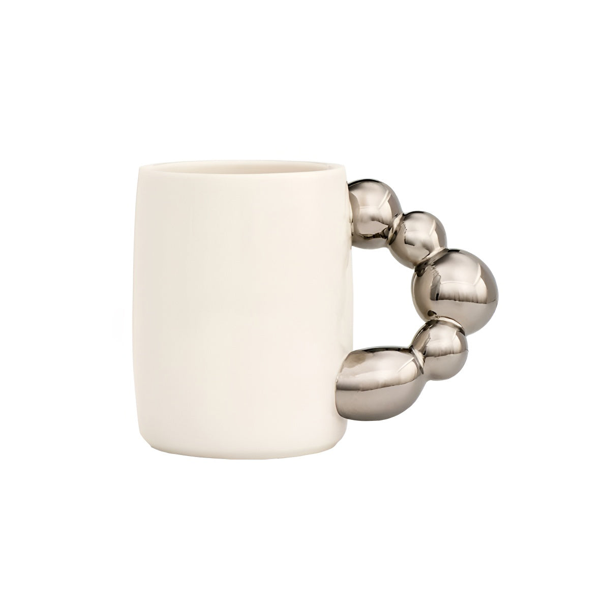 Gourd Handle Ceramic Mug