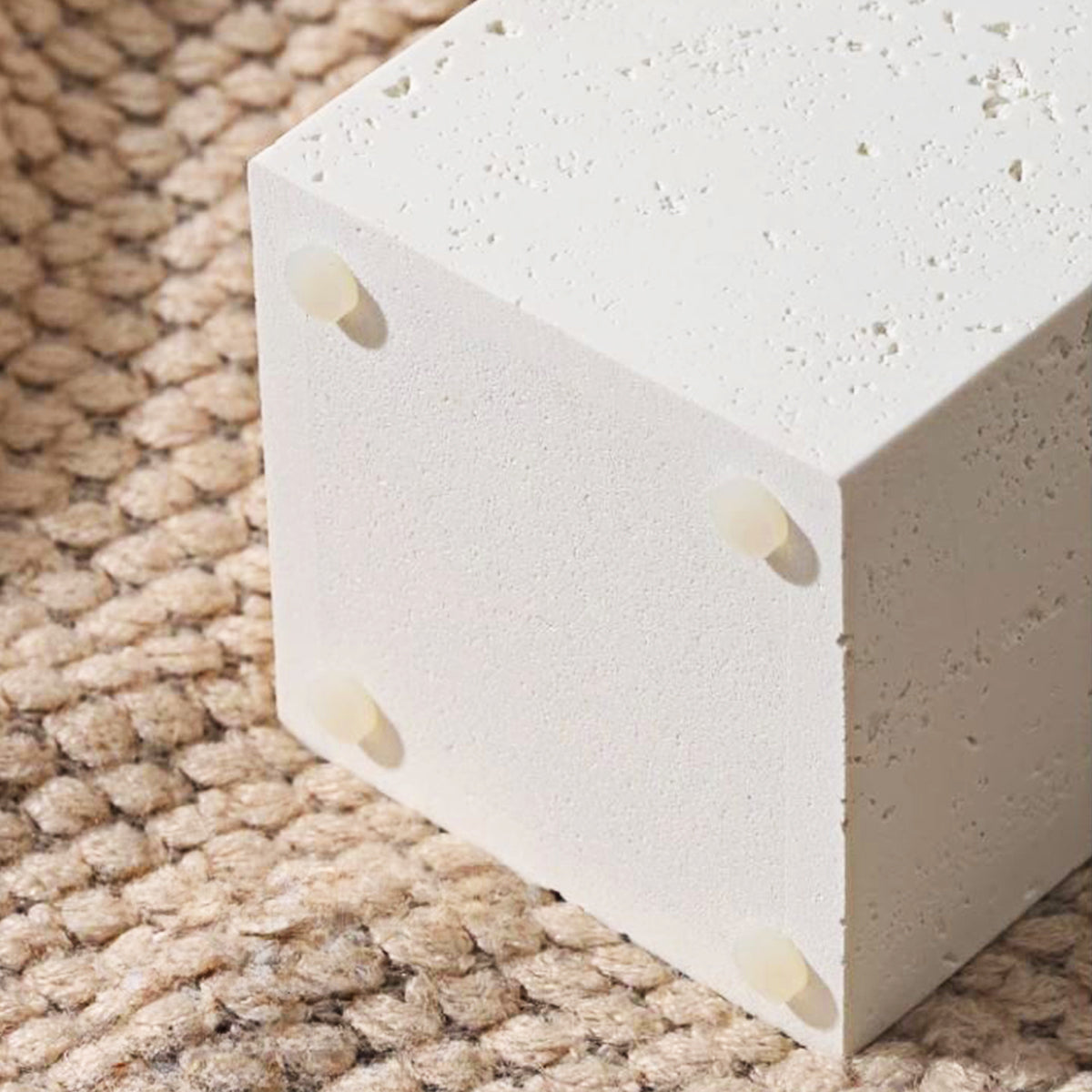 Travertine Shampoo Lotion Dispenser Square Bottle