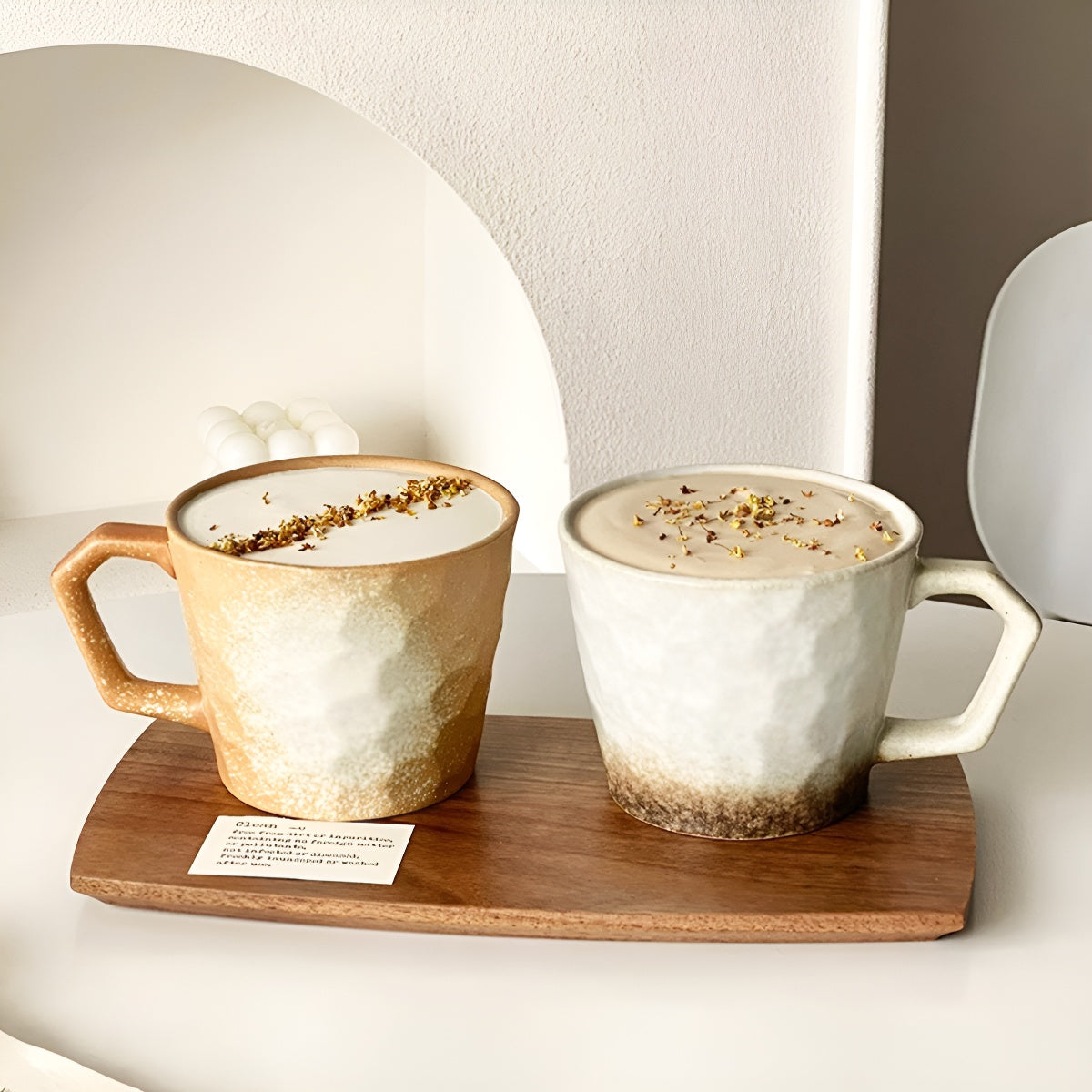 Rustic Gradient Ceramic Coffee Mug