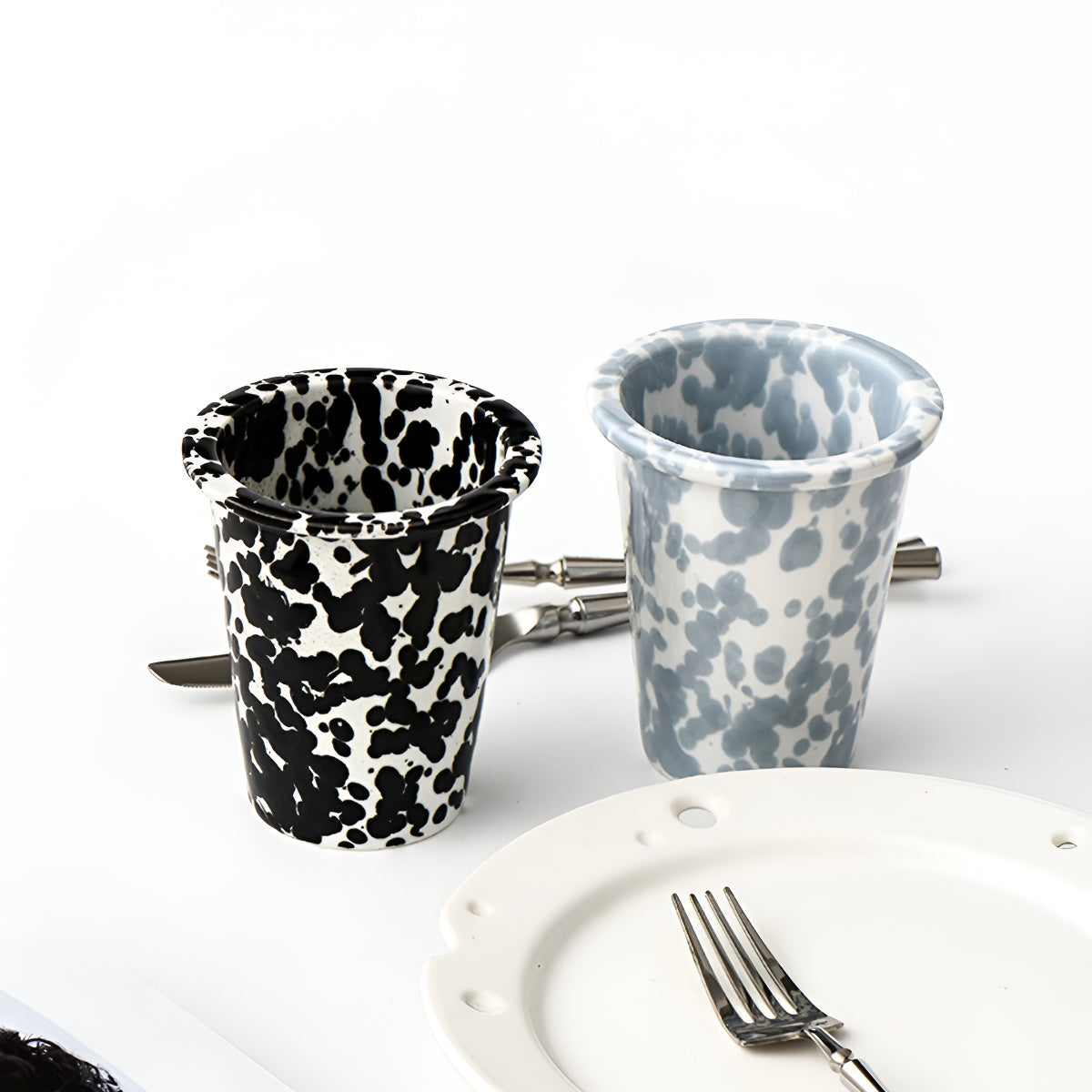 Splash Pattern Ceramic Tumbler