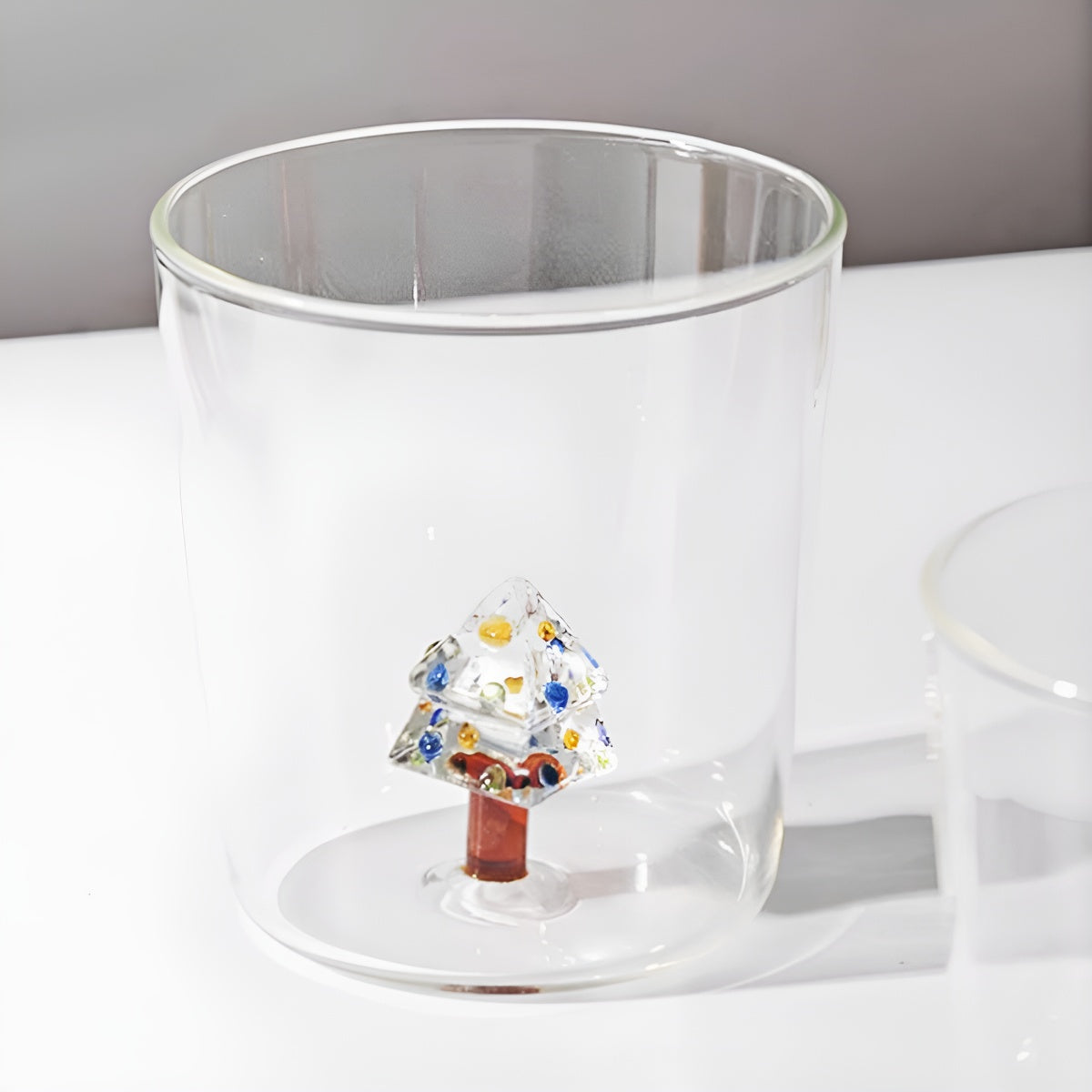 3D Whimsical Animal Transparent Glass Cup