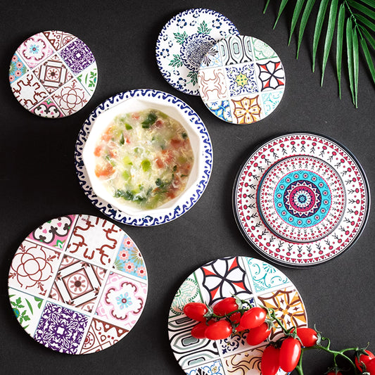 Heat-Resistant Ceramic Coasters