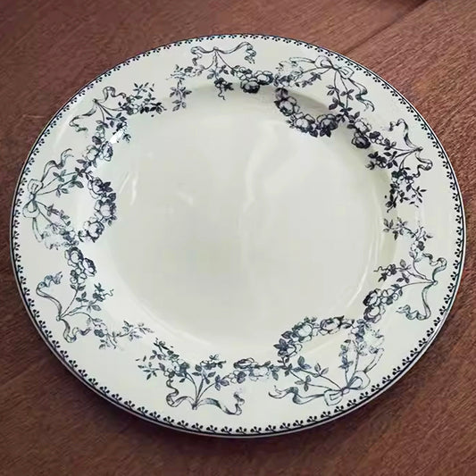 Floral Porcelain Plate