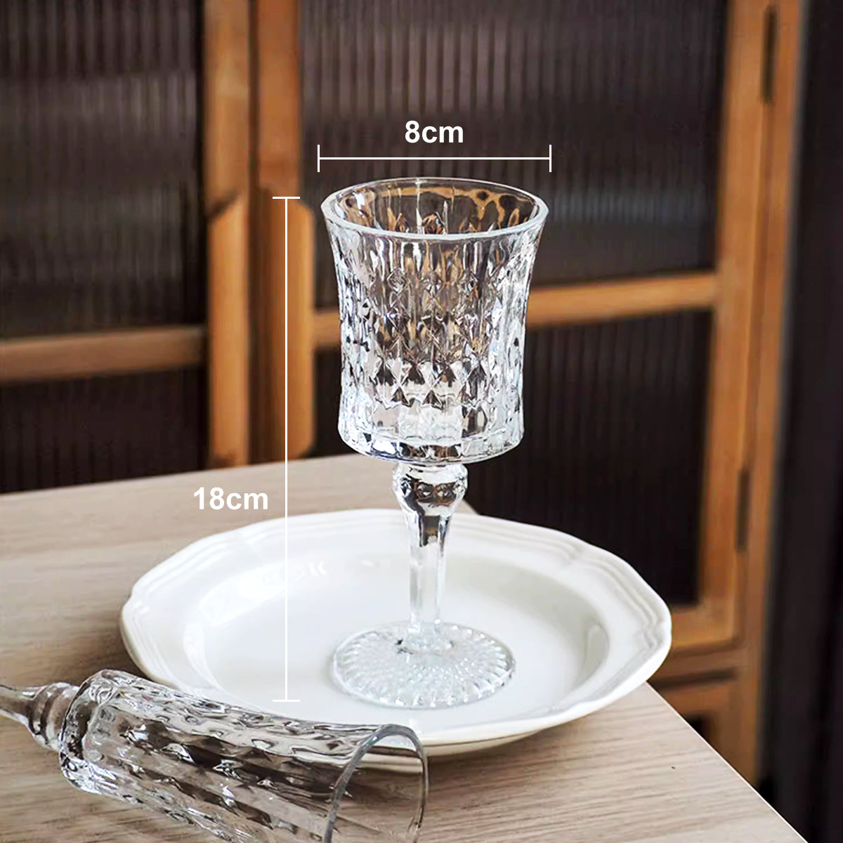 Large Crystal Water Glass (Set of 2)