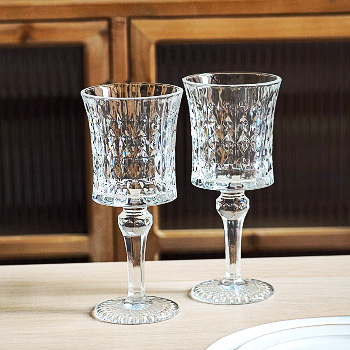 Large Crystal Water Glass (Set of 2)