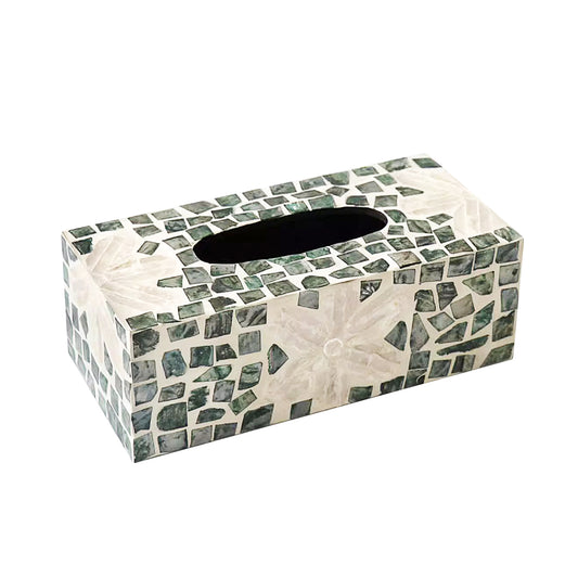 Mother-of-Pearl Tissue Box