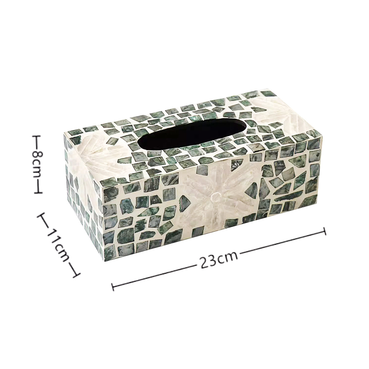 Mother-of-Pearl Tissue Box