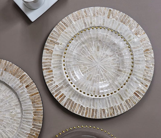 Mother-of-pearl Serving Plate