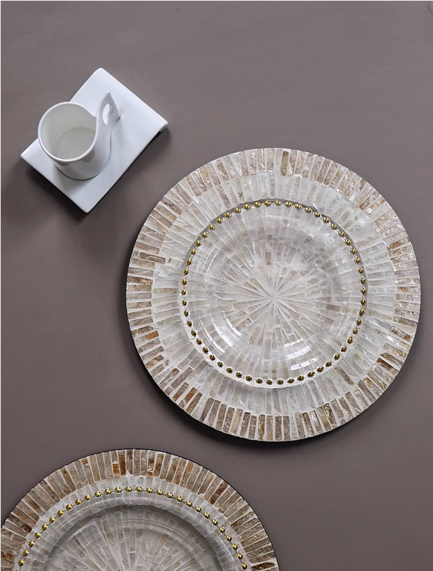 Mother-of-pearl Serving Plate