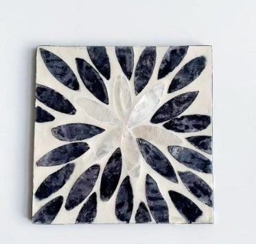 Mother-of-pearl Coaster Set (Set of 6)