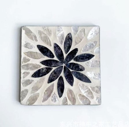 Mother-of-pearl Coaster Set (Set of 6)