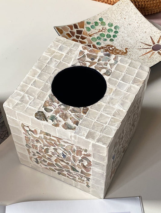 Mother-of-pearl Tissue Box