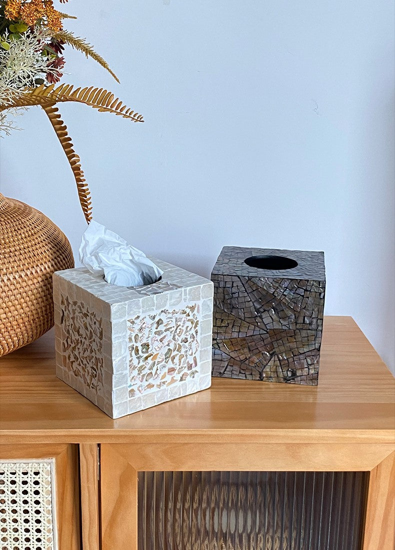 Mother-of-pearl Tissue Box