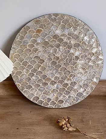 Mother-of-pearl Serving Plate