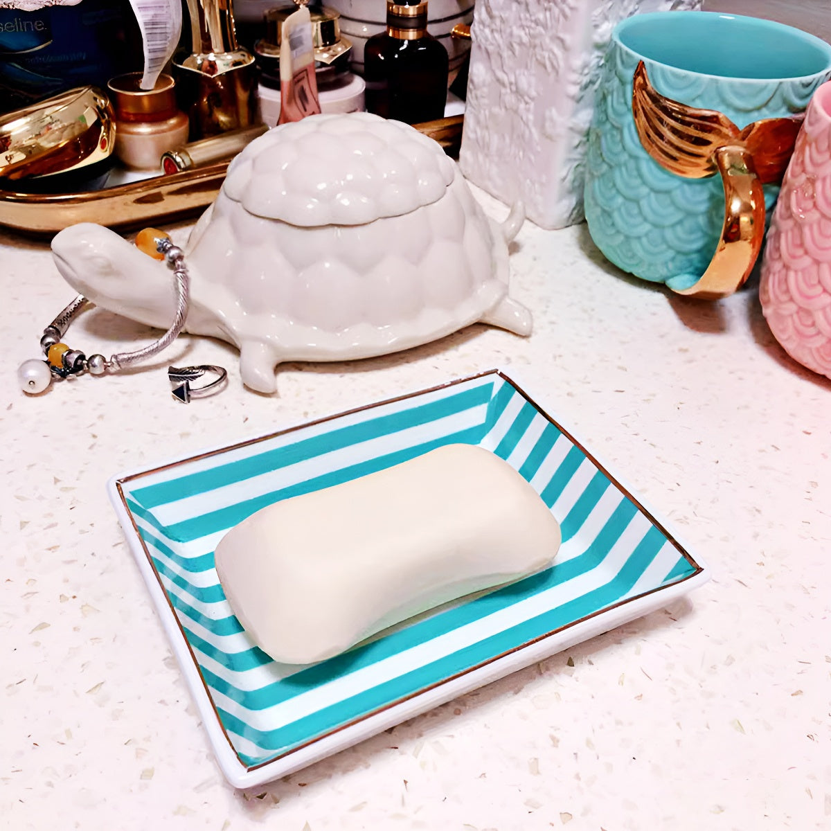 4-Inch Ceramic Storage Tray