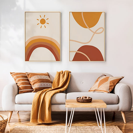 Abstract Shapes Wall Art Painting