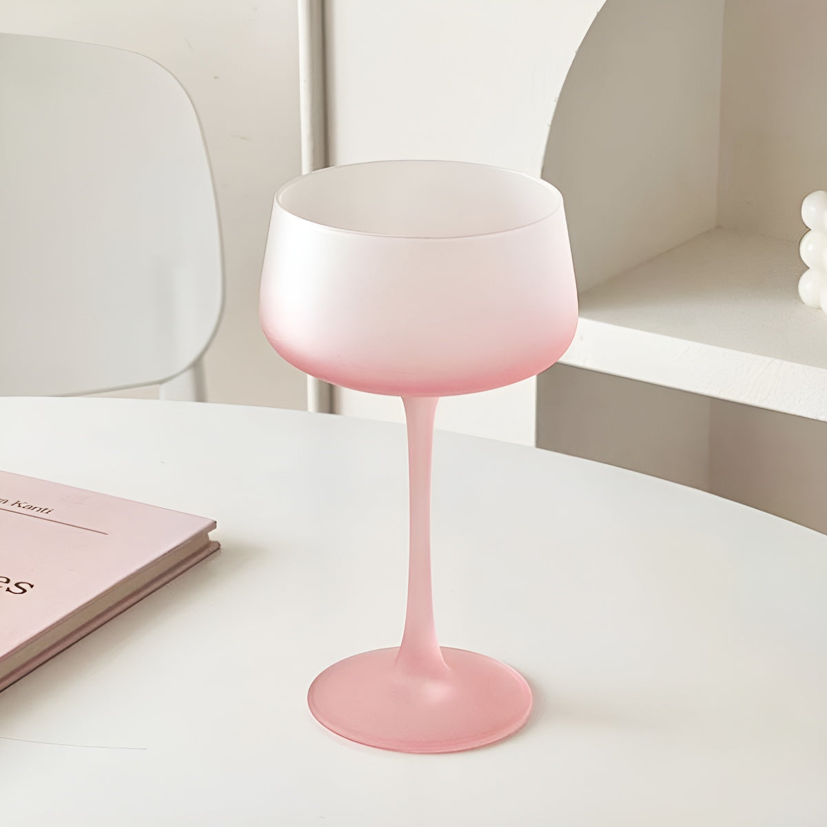 Pink French-Inspired Goblet