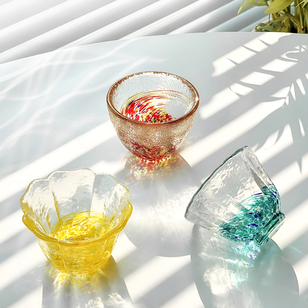 Handcrafted Glass Tea Cup