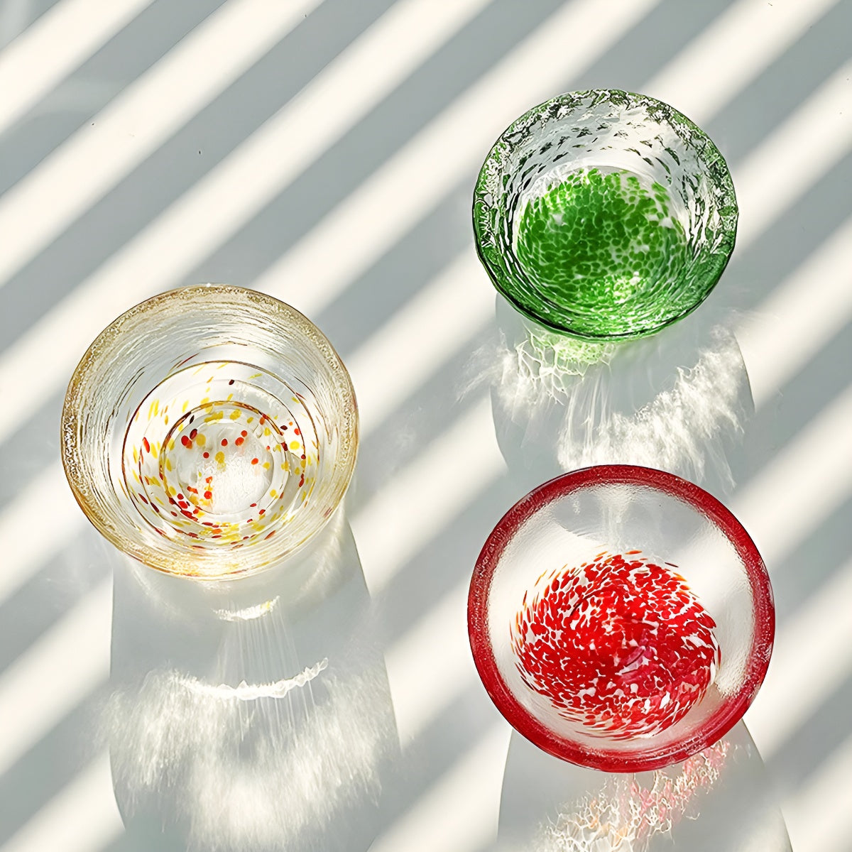 Handcrafted Glass Tea Cup