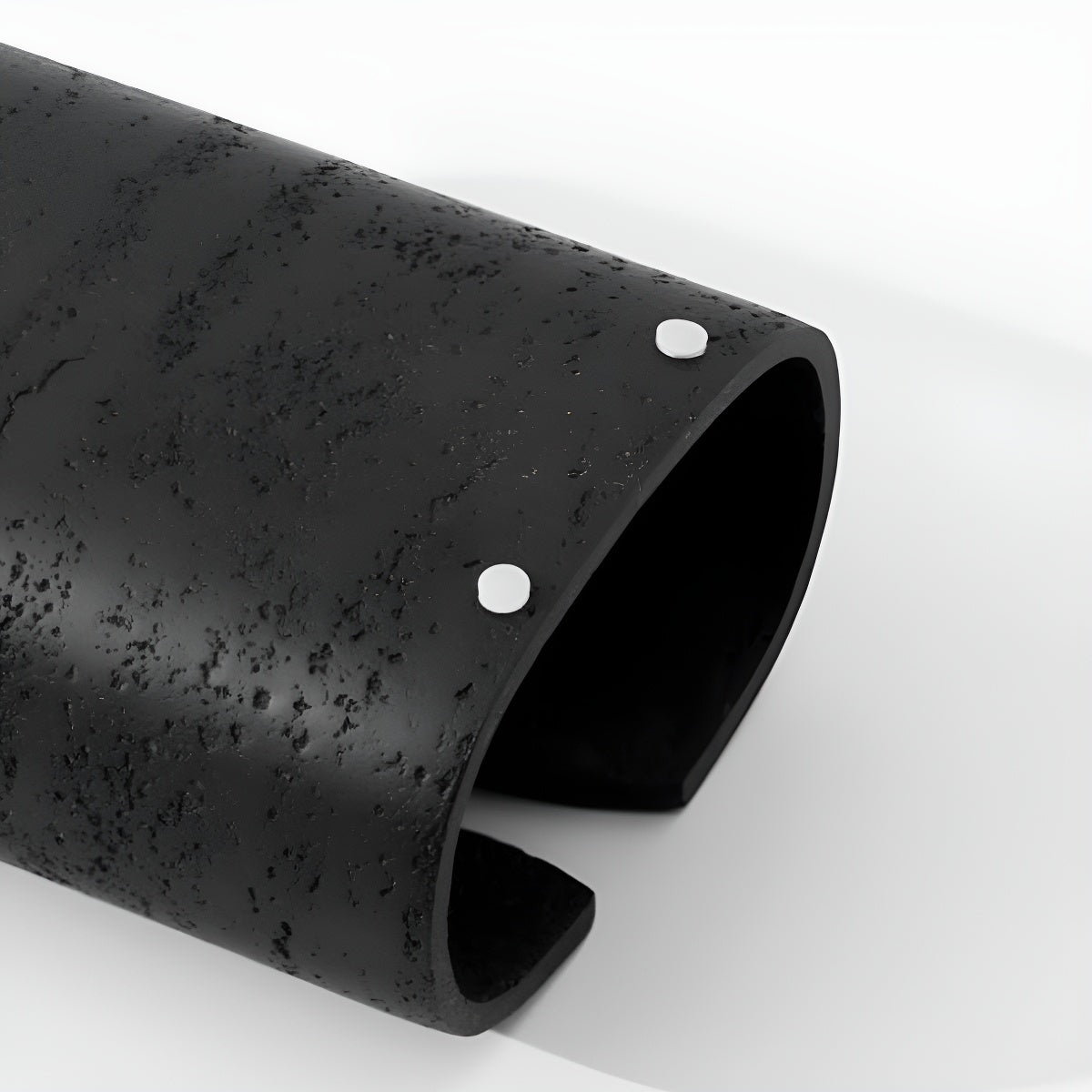 Black Travertine Tissue Box