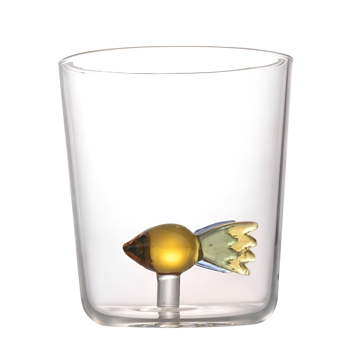3D Whimsical Animal Transparent Glass Cup