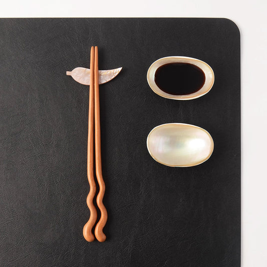 Mother-of-Pearl Sauce Dip Dish