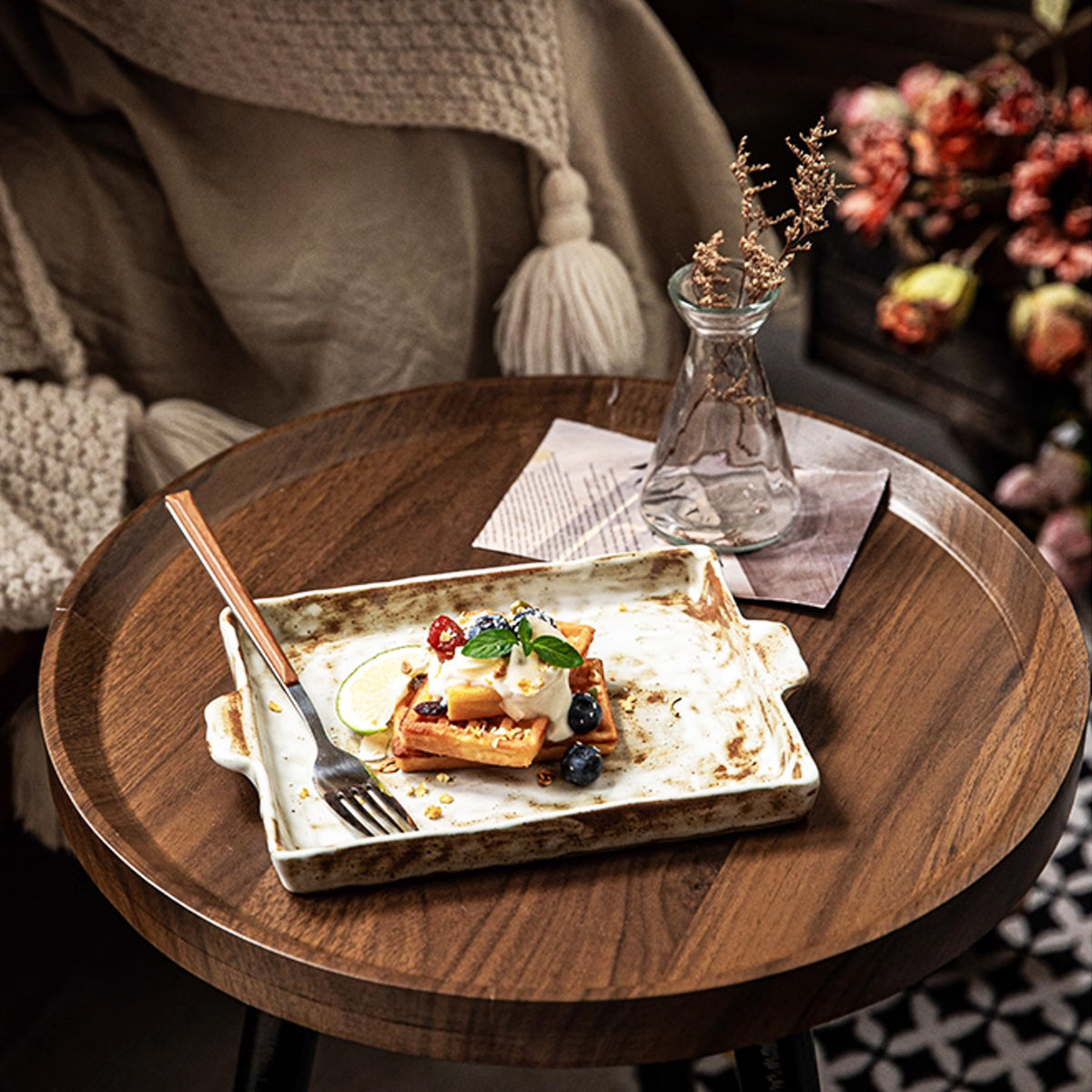 Handcrafted Rustic Glazed Ceramic Tableware