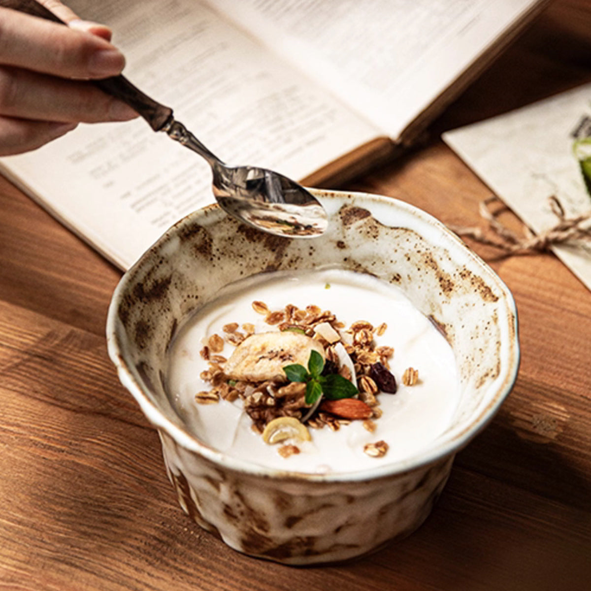 Handcrafted Rustic Glazed Ceramic Tableware