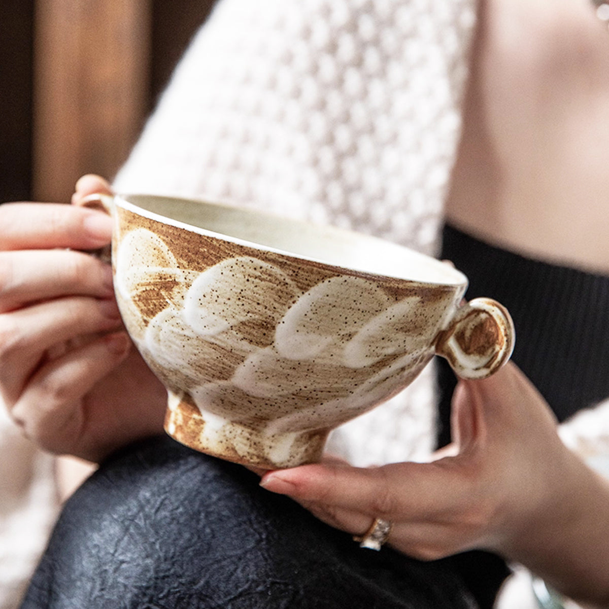 Handcrafted Rustic Glazed Ceramic Tableware