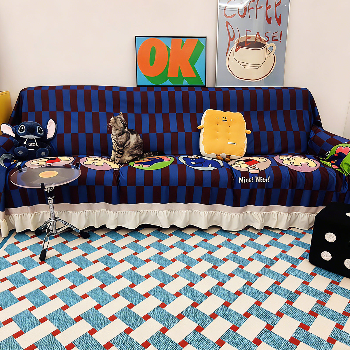 Dopamine Pop “OK” Wall Art Print