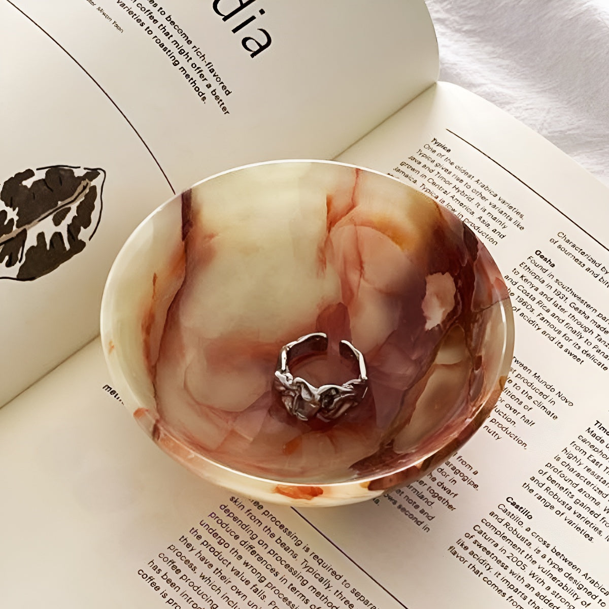 Natural Stone Storage Bowls