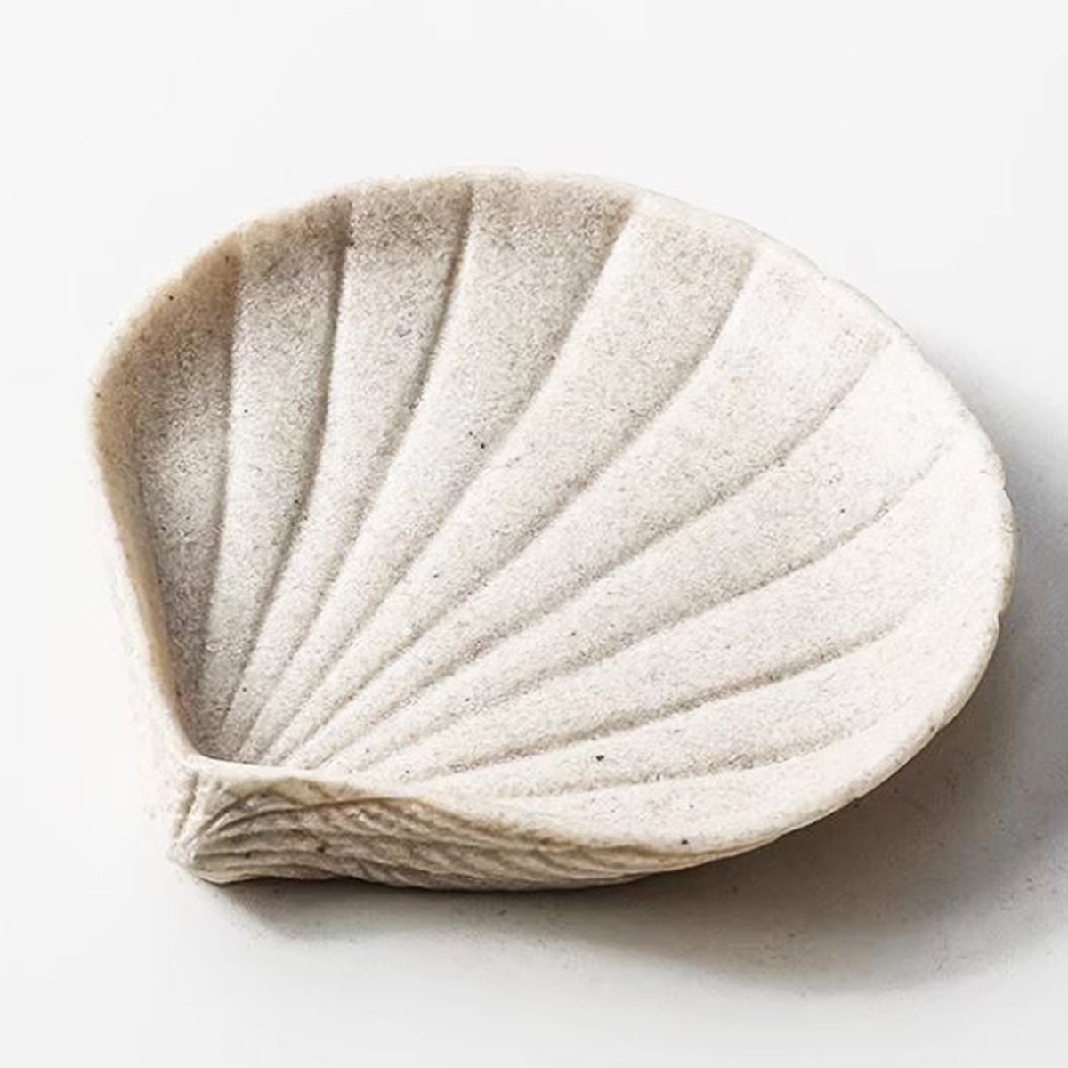 Resin Sculpted Seashell Decorative Organizer Tray